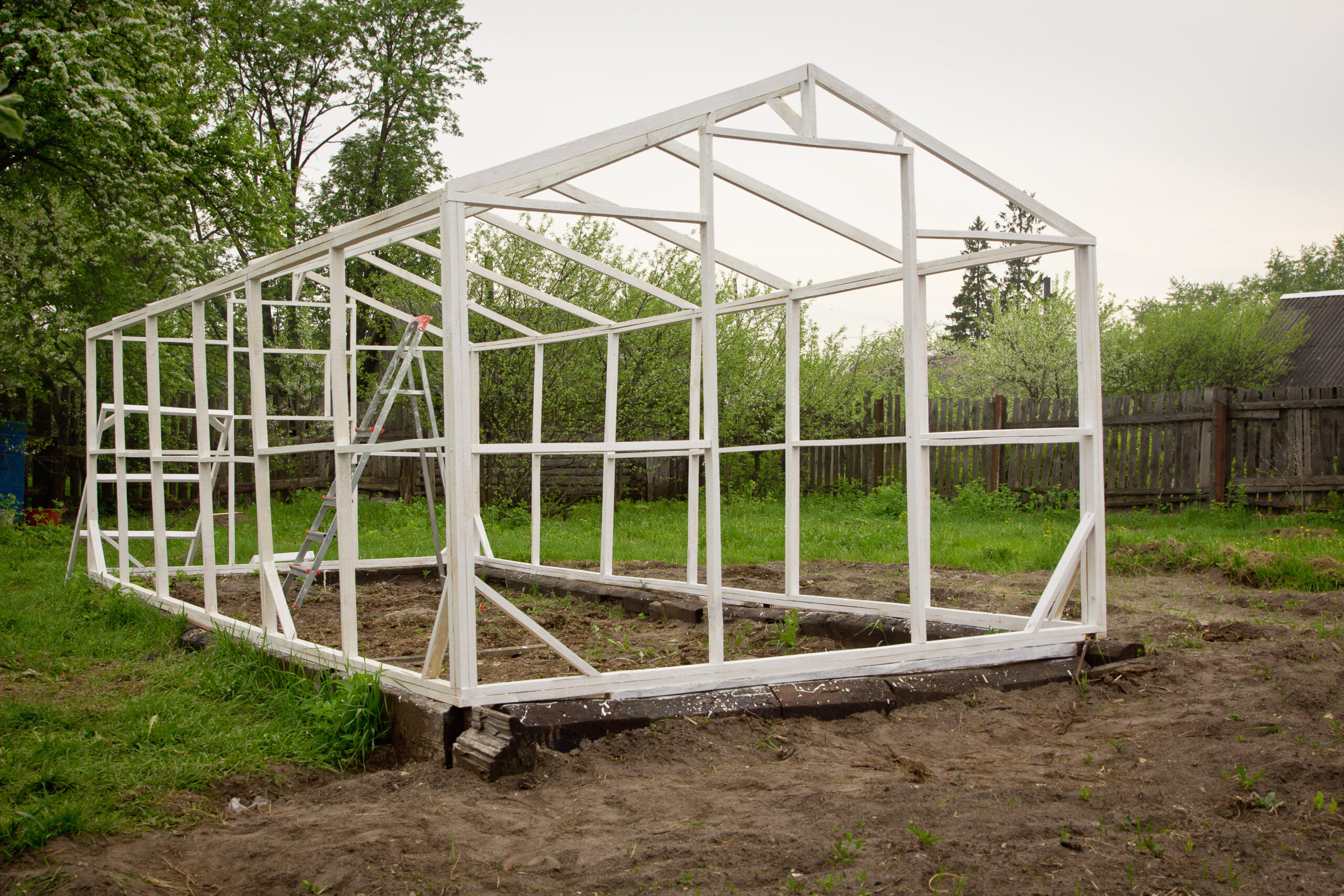 greenhouse shed replacement glass